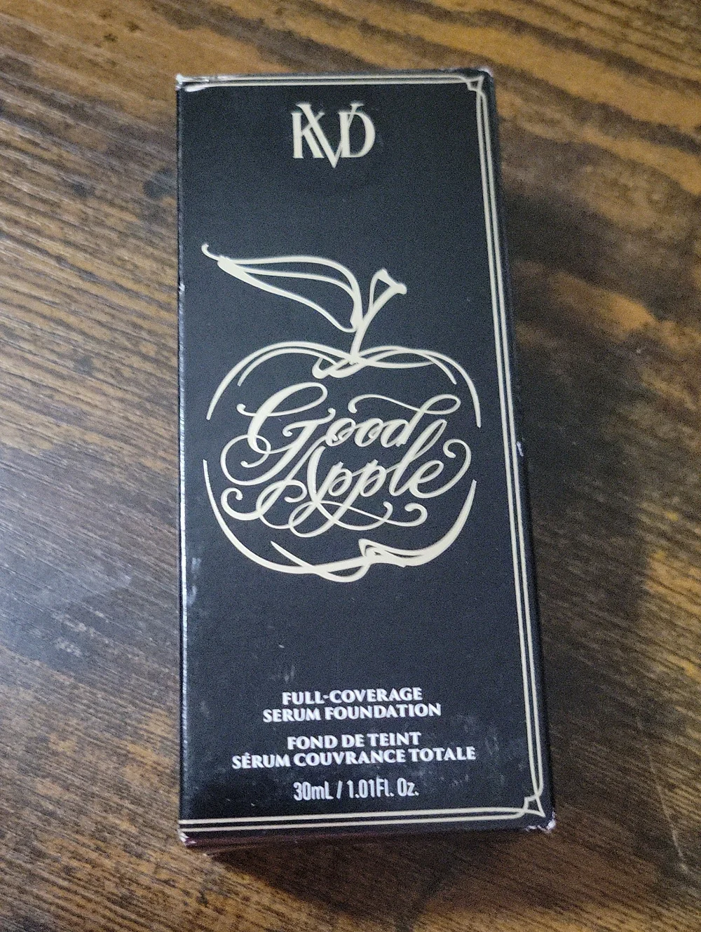NIB KVD Good Apple Full-Coverage Serum Foundation - Deep 080